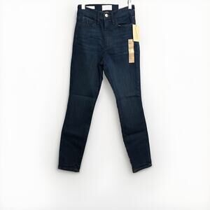 Universal Thread High Rise Skinny Jeans 0 Short Blue Medium Wash Denim Pants Y2K